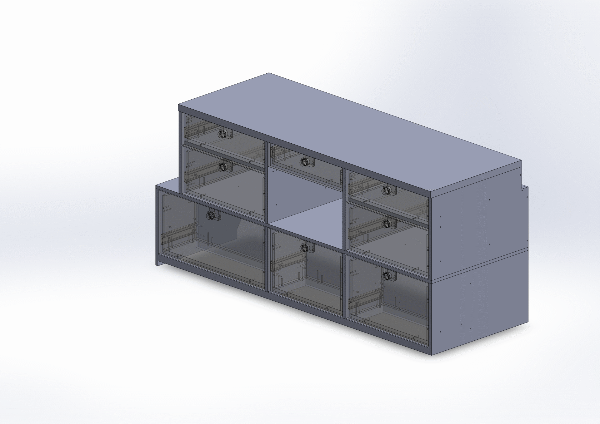 CAD-joonestus sahtlitega kapist, mööbli frees jooniste jaoks