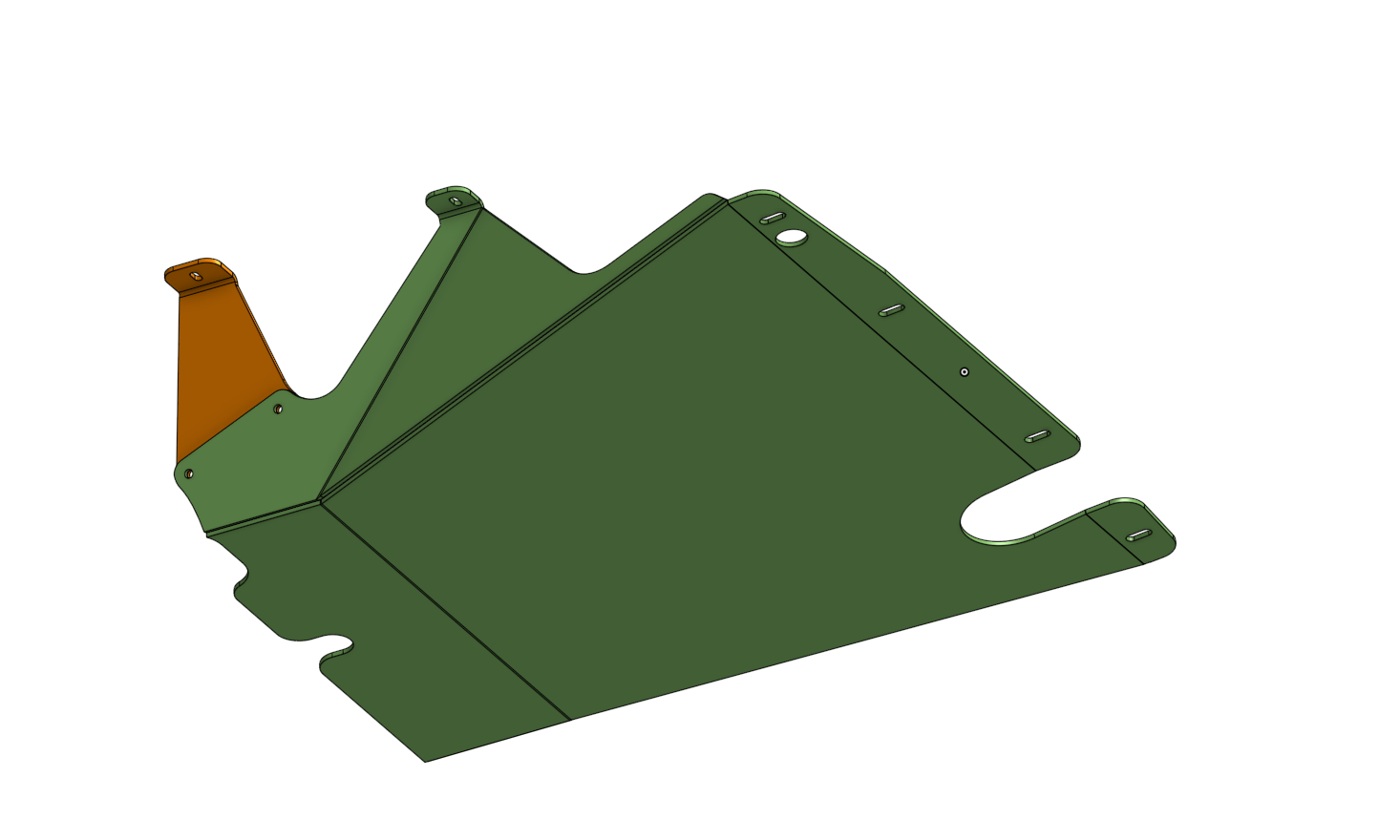 Mercedes Benz Unimog põhjakaitse